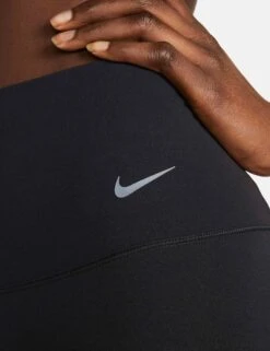 Nike Zenvy High Waisted 7/8 Leggings - Black -The Sports Edit nike zenvy high waisted 7 8 leggings black dq6015 010 3
