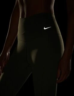 Nike Zenvy High Waisted Leggings - Cargo Khaki/Black -The Sports Edit nike zenvy hw leggings khaki black dq6013 325 4