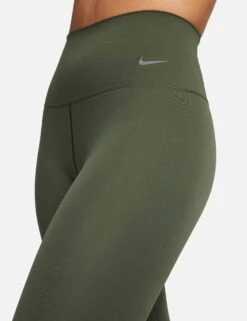 Nike Zenvy High Waisted Leggings - Cargo Khaki/Black -The Sports Edit nike zenvy hw leggings khaki black dq6013 325 8