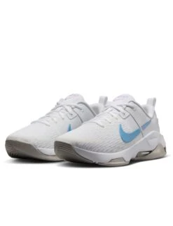 Nike Zoom Bella 6 Shoes - White/Light Armory Blue/Light Iron Ore -The Sports Edit nike zoom bella 6 shoes white blue iron ore dr5720 106 3