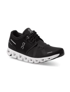 On Running Cloud 5 - Black/White -The Sports Edit on running shoes womens cloud 5 black white 59 6
