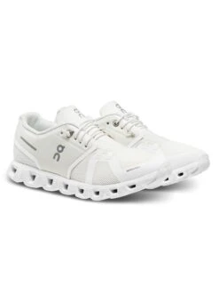 On Running Cloud 5 Undyed - White/White -The Sports Edit on running shoes womens cloud 5 undyed white 59 98373 2