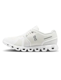 On Running Cloud 5 Undyed - White/White -The Sports Edit on running shoes womens cloud 5 undyed white 59 98373 4