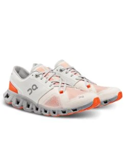 On Running Cloud X 3 - Ivory/Alloy 12 On Running Cloud X 3 - Ivory/Alloy -The Sports Edit on running shoes womens cloud x 3 ivory alloy 60 98252 6