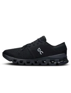 On Running Cloud X 4 - Black/Eclipse -The Sports Edit on running shoes womens cloud x 4 black eclipse 3we30070106 4