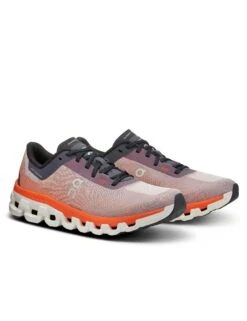 On Running Cloudflow 4 - Quartz/Flame -The Sports Edit on running shoes womens cloudflow 4 quartz flame 3WD30112312 2