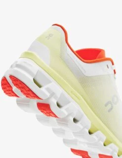 On Running Cloudflow 4 - White/Hay -The Sports Edit on running shoes womens cloudflow 4 white hay 3WD30111018 2