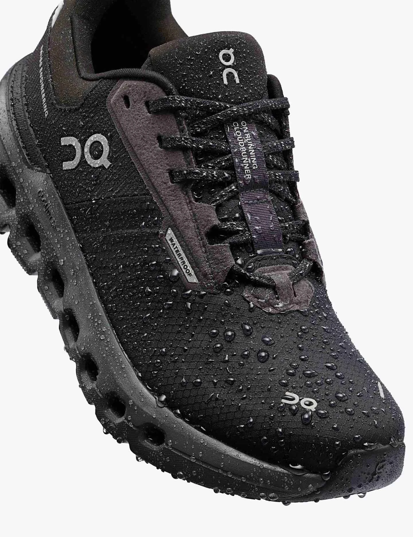 On Running Cloudrunner 2 Waterproof - Magnet/Black 9 On Running Cloudrunner 2 Waterproof - Magnet/Black - Image 7