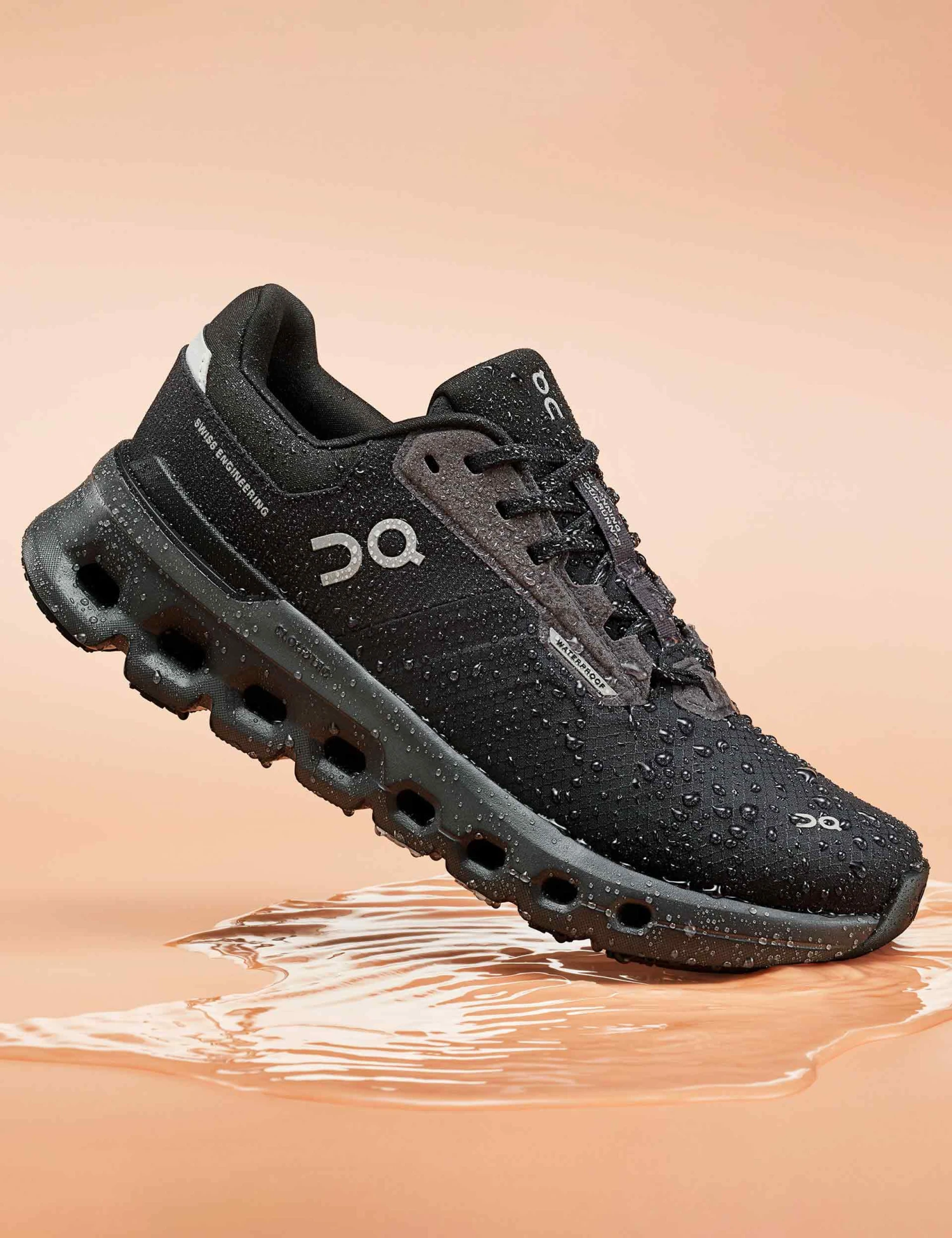On Running Cloudrunner 2 Waterproof - Magnet/Black 10 On Running Cloudrunner 2 Waterproof - Magnet/Black - Image 8