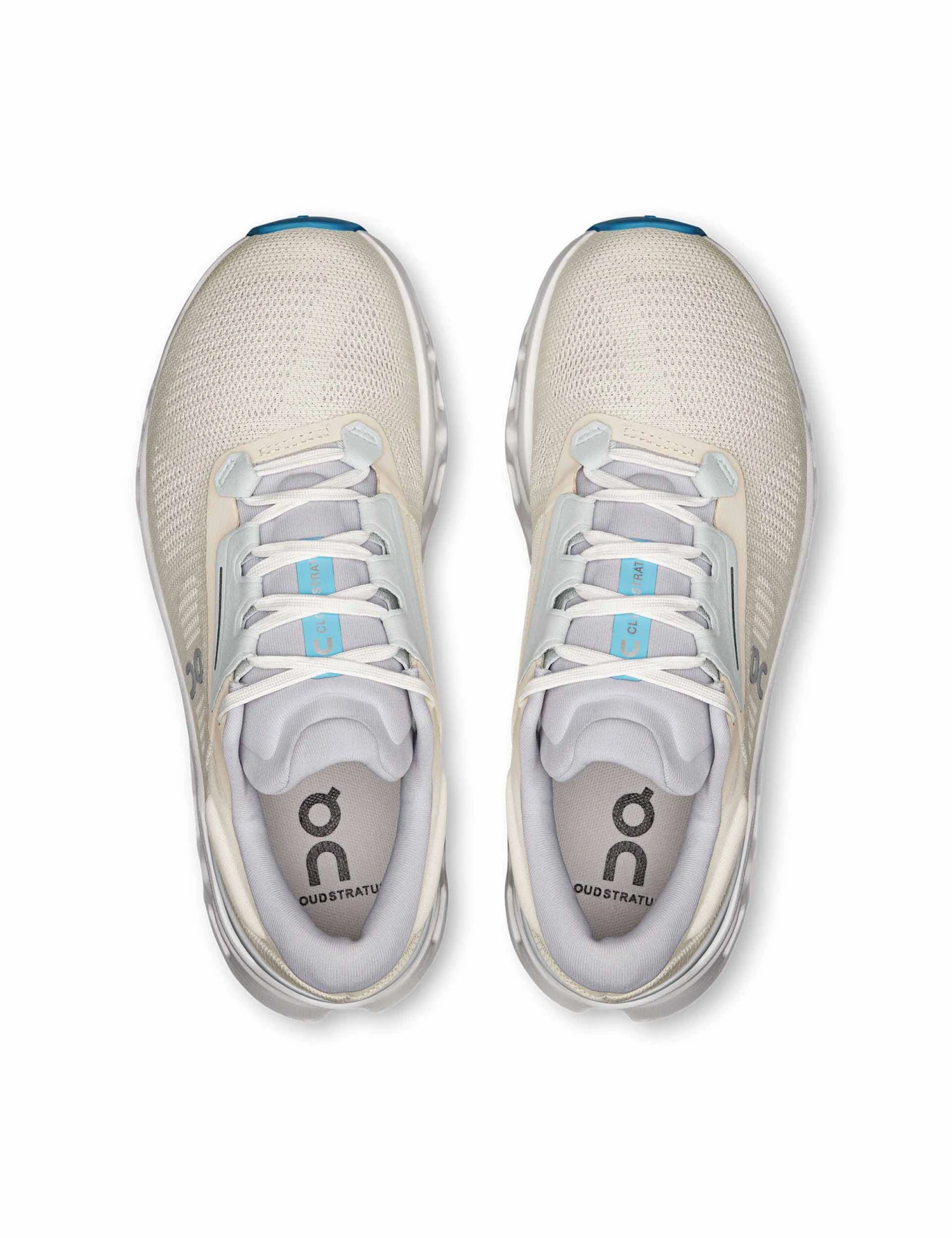 On Running Cloudstratus 3 - Cream/Arctic 6 On Running Cloudstratus 3 - Cream/Arctic - Image 4