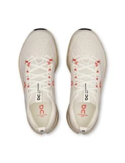 On Running Cloudsurfer Max - Ivory/Salmon -The Sports Edit on running shoes womens cloudsurfer max ivory salmon 3wf30223297 4