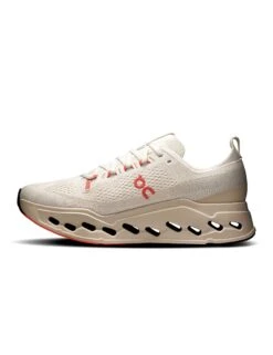 On Running Cloudsurfer Max - Ivory/Salmon -The Sports Edit on running shoes womens cloudsurfer max ivory salmon 3wf30223297 6