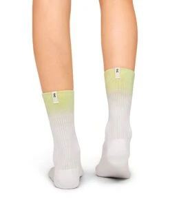 On Running All-Day Sock - White/Hay -The Sports Edit on running w all day sock white hay 340 01734 2