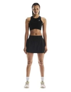On Running Court Skirt Pleated - Black -The Sports Edit on running w court skirt pleated black 1wf11870553 4