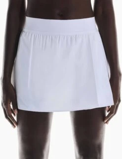 On Running Court Skirt Pleated - White