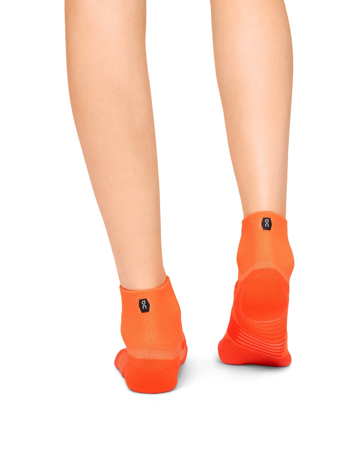 On Running Performance Mid Sock - Flame/Spice 5 On Running Performance Mid Sock - Flame/Spice - Image 3