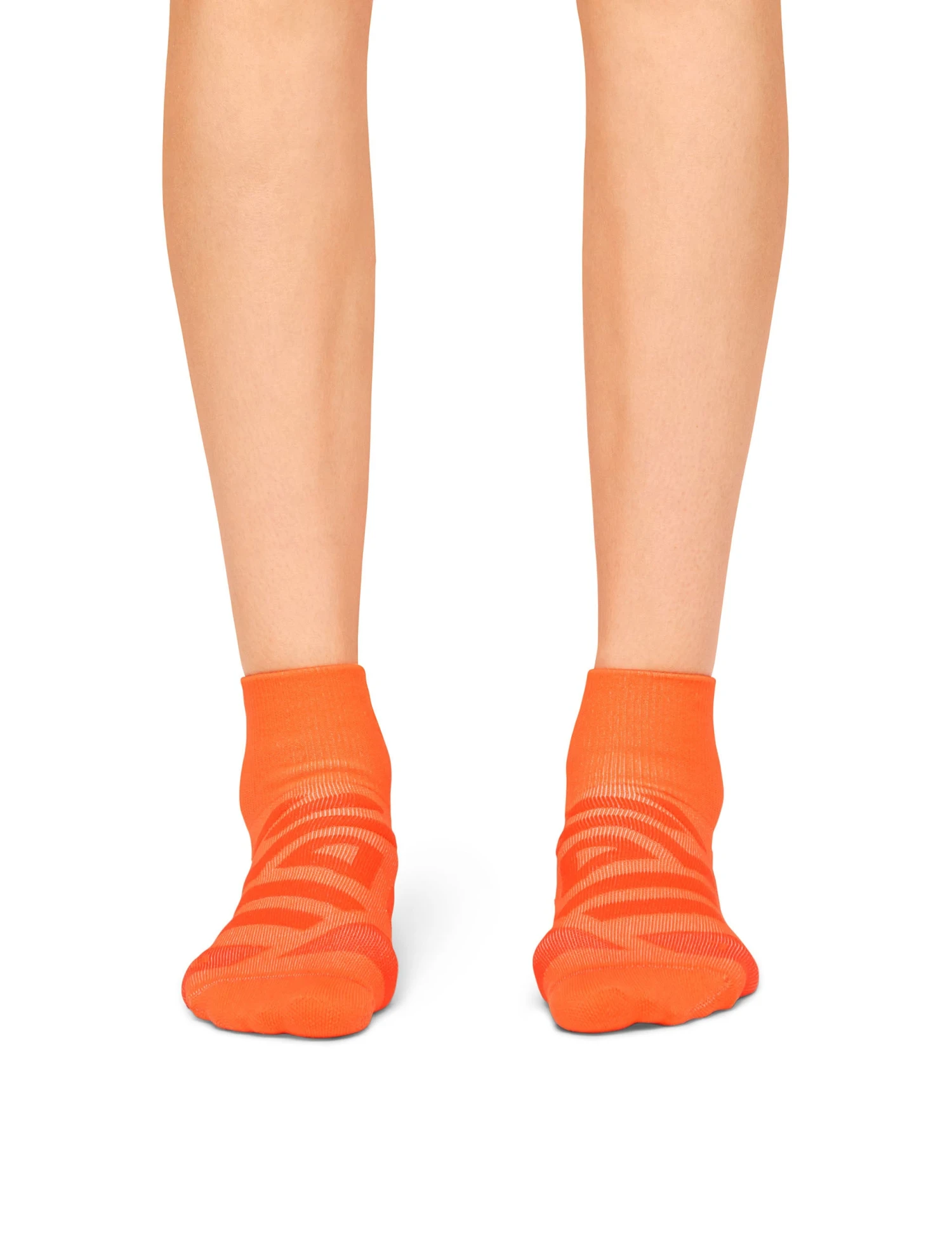 On Running Performance Mid Sock - Flame/Spice 6 On Running Performance Mid Sock - Flame/Spice - Image 4