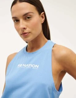 Aero Tank - Cornflower Blue 10 Aero Tank - Cornflower Blue -The Sports Edit pe nation aero tank cornflower blue 243w255 4