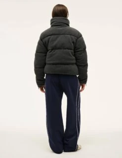 Fortune Sherpa Jacket - Marine Blue -The Sports Edit pe nation fortune sherpa jacket marine blue 243j167 4