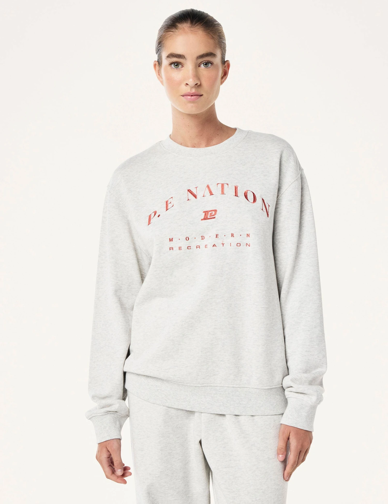 Liberation Sweat - Light Grey Marle 3 Liberation Sweat - Light Grey Marle