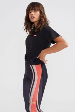 Overrule Tee - Black 12 Overrule Tee - Black -The Sports Edit pe nation overrule tee black 2