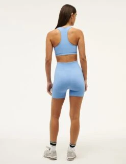 Restore Seamless Sports Bra - Cornflower Blue -The Sports Edit pe nation restore seamless sports bra cornflower blue 243c293 5