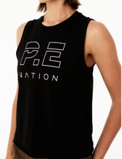 Shuffle Tank - Black -The Sports Edit pe nation shuffle tank black 2 241W145 3