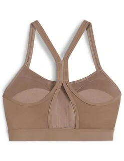 Puma 4Keeps Studio Ultrabare Strappy Training Bra - Totally Taupe -The Sports Edit puma 4keeps studio ultrabare strappy training bra totally taupe 524866 96 2