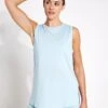 Puma Fit Triblend Training Tank Top - Turquoise Surf -The Sports Edit puma PUMA FIT TRIBLEND TANK 52480622 Turquoise Surf 0046