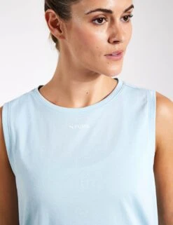 Puma Fit Triblend Training Tank Top - Turquoise Surf 8 Puma Fit Triblend Training Tank Top - Turquoise Surf -The Sports Edit puma PUMA FIT TRIBLEND TANK 52480622 Turquoise Surf 0062