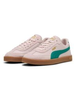 Puma Club II Era Sneakers - Mauve Mist/Wild Green -The Sports Edit puma club ii era sneakers mauve green 39744736 5