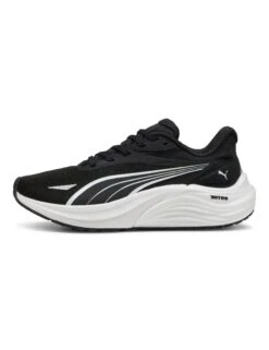 Puma Electrify NITRO 4 Running Shoes - Black/White -The Sports Edit puma electrify nitro 4 running shoes black white 31078801 1 2