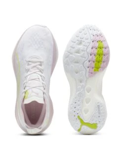 Puma ForeverRun NITRO Shoes - White/Grape Mist/Silver Mist -The Sports Edit puma foreverrun nitro shoes white grape mist silver mist 379567 02 2