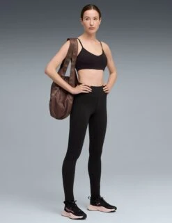 Puma Move Bra - Black/Cool Dark Grey 8 Puma Move Bra - Black/Cool Dark Grey -The Sports Edit puma move bra black cool dark grey 52686051 3