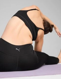 Puma Move High Waisted 7/8 Tights - Black -The Sports Edit puma move hw 7 8 tights black 52669201 6