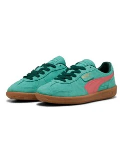 Puma Palermo Sneakers - Aquatic/Dark Myrtle -The Sports Edit puma palermo sneakers aquatic myrtle 39646352 2 385b5970 715a 42e5 8f19 7e34739e44ab