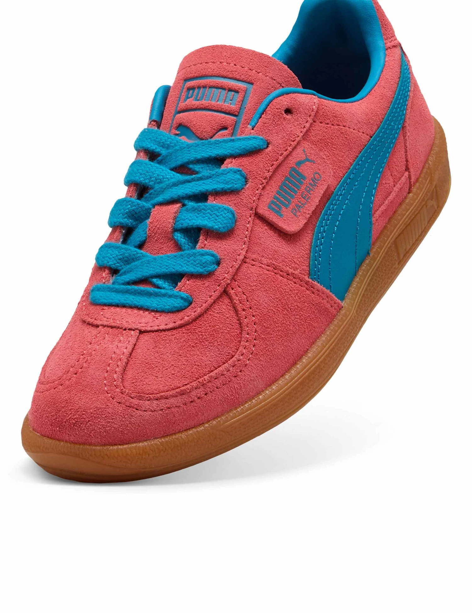 Puma Palermo Sneakers - Peach Frost/Tropical Blue 6 Puma Palermo Sneakers - Peach Frost/Tropical Blue - Image 4