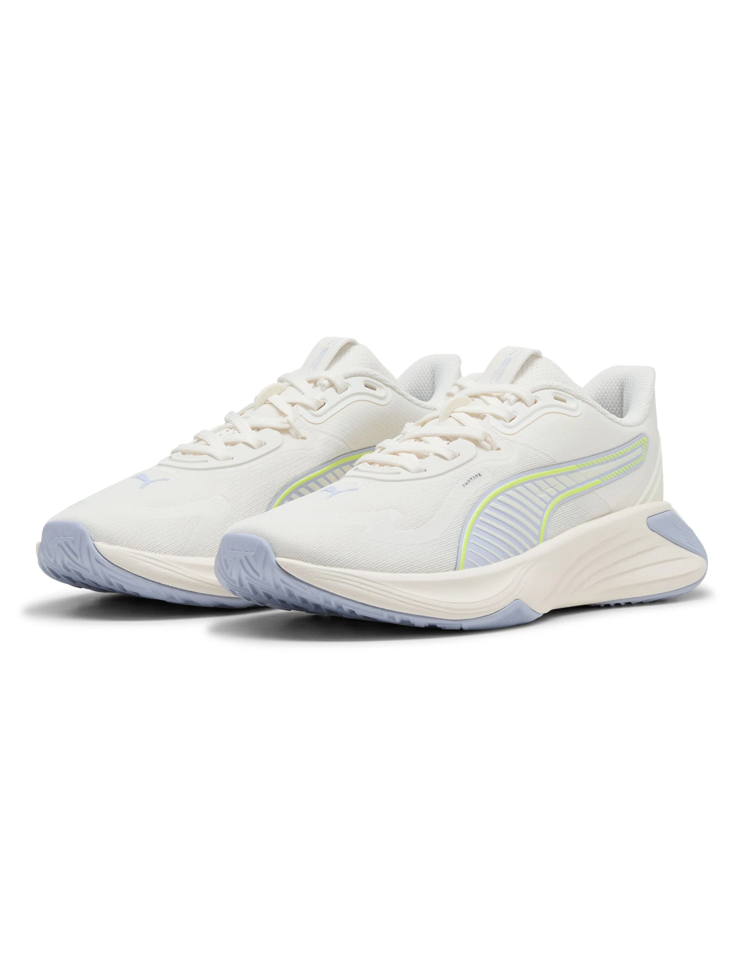 Puma PWR Hybrid Training Shoes - Warm White/Yellow Alert/Cool Weather 4 Puma PWR Hybrid Training Shoes - Warm White/Yellow Alert/Cool Weather - Image 2