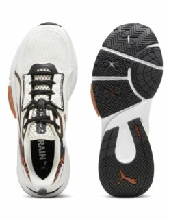 Puma PWRFrame TR 3 Shoes - Warm White/Black/Teak 10 Puma PWRFrame TR 3 Shoes - Warm White/Black/Teak -The Sports Edit puma pwrframe tr 3 shoes white black teak 379634 01 2
