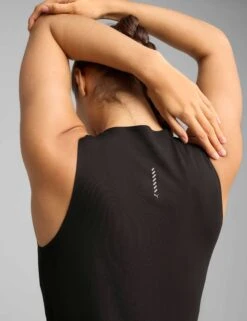 Puma Run Cloudspun Tank - Black -The Sports Edit puma run cloudspun tank black 52665801 4
