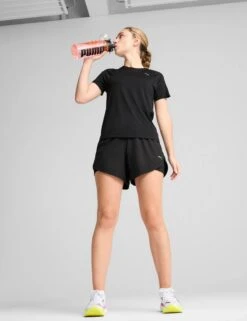 Puma Run Cloudspun Tee - Black -The Sports Edit puma run cloudspun tee black 52665201 3