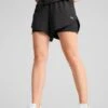 Puma Run Ultraweave 2-in-1 4" Shorts - Black -The Sports Edit puma run ultraweave 2 in 1 4in shorts black 52666601 1