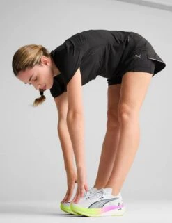 Puma Run Ultraweave 2-in-1 4" Shorts - Black -The Sports Edit puma run ultraweave 2 in 1 4in shorts black 52666601 5