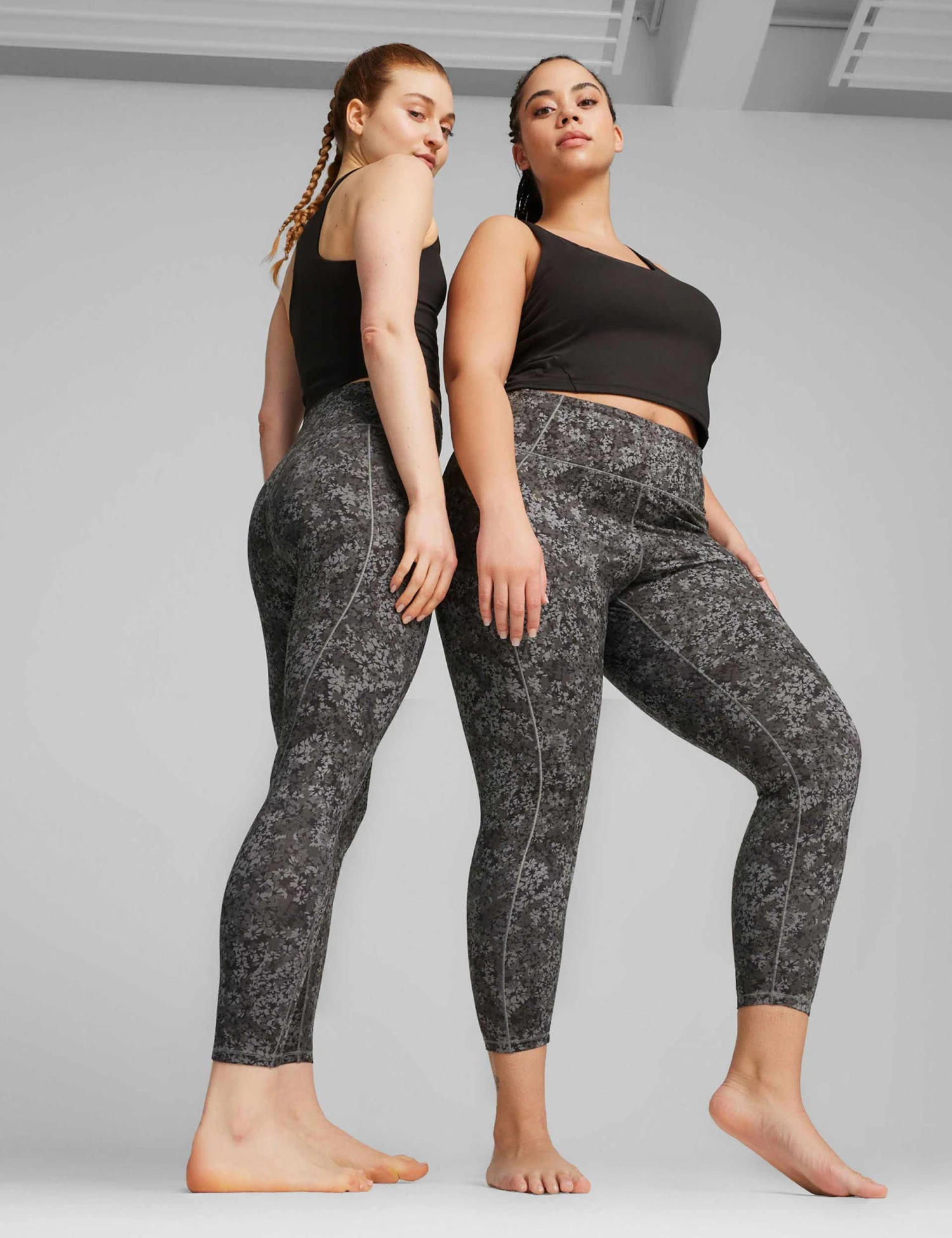 Puma Studio Foundations High Waisted 7/8 Tights - Black 8 Puma Studio Foundations High Waisted 7/8 Tights - Black - Image 6