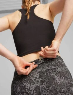 Puma Studio Foundations High Waisted 7/8 Tights - Black 12 Puma Studio Foundations High Waisted 7/8 Tights - Black -The Sports Edit puma studio foundations hw 7 8 tights black 524850 01 7