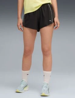 Puma Velocity 3" Running Shorts - Black/Gold Moon