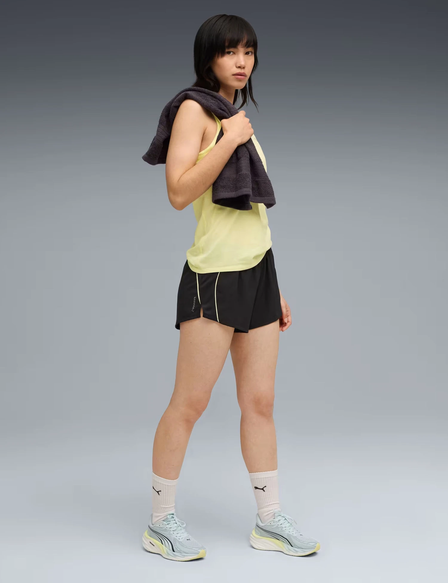 Puma Velocity 3" Running Shorts - Black/Gold Moon 7 Puma Velocity 3" Running Shorts - Black/Gold Moon - Image 5