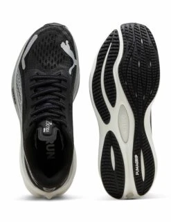 Puma Velocity NITRO 3 Shoes - Black/Silver/White -The Sports Edit puma velocity nitro 3 shoes black silver white 377749 01 8