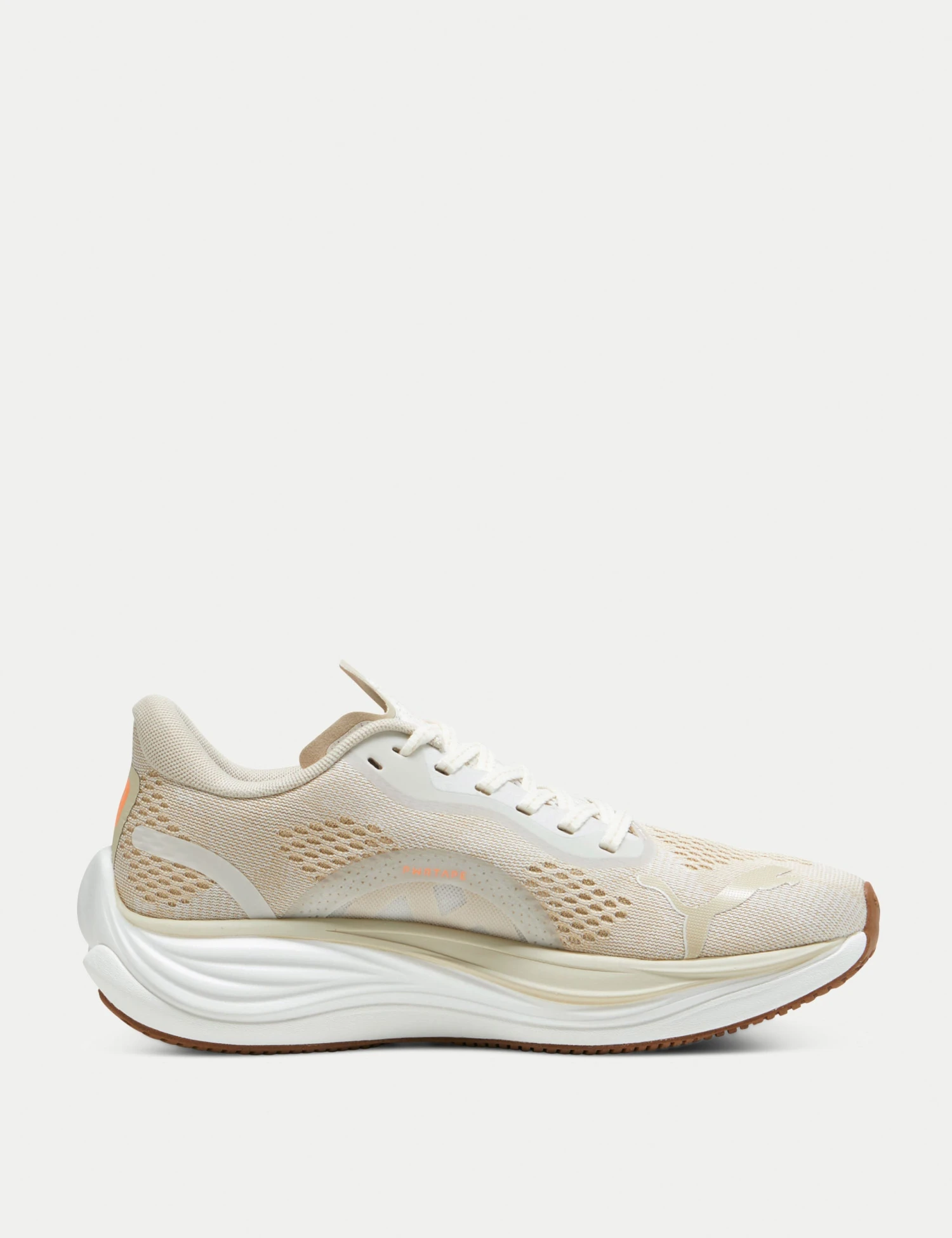 Puma Velocity NITRO 3 Shoes - Vapor Gray/Putty/Neon Citrus 3 Puma Velocity NITRO 3 Shoes - Vapor Gray/Putty/Neon Citrus