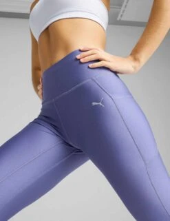 Puma Velocity Running Tights - Blue Crystal -The Sports Edit puma velocity running tights blue crystal 52659146 3